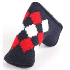HNM Golf Volf Golf Classic Knit Putter Cover - Navy