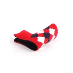 HNM Golf Volf Golf Classic Knit Putter Cover - Red -CLUBS Shop VolfGolfHeadcovers RedKnitPutter3