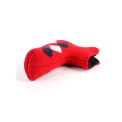 HNM Golf Volf Golf Classic Knit Putter Cover - Red -CLUBS Shop VolfGolfHeadcovers RedKnitPutter4