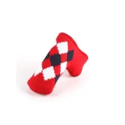 HNM Golf Volf Golf Classic Knit Putter Cover - Red -CLUBS Shop VolfGolfHeadcovers RedKnitPutter5