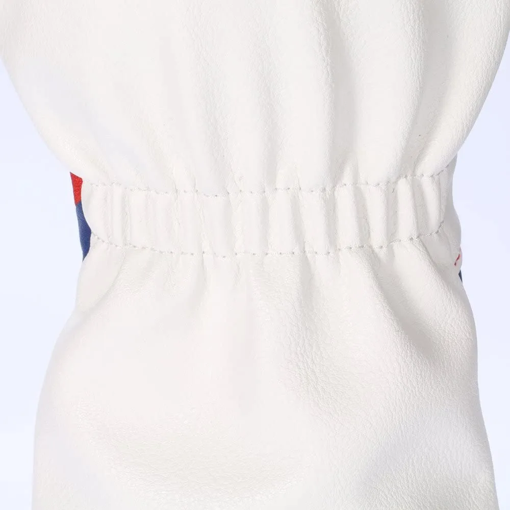 HNM Golf Volf Golf Red White Blue Leather Spider Headcovers 8 HNM Golf Volf Golf Red White Blue Leather Spider Headcovers - Image 8