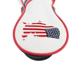 HNM Golf Volf Golf Red White Blue Leather USA Headcovers -CLUBS Shop VolfGolfHeadcovers USADriver3