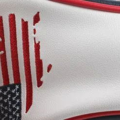 HNM Golf Volf Golf Red White Blue Leather USA Headcovers -CLUBS Shop VolfGolfHeadcovers USADriver4