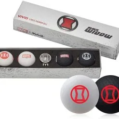Volvik Marvel Limited Edition Marvel Golf Ball Gift Packs -CLUBS Shop Volvik Vivid Marvel Black Widow Gift Pack
