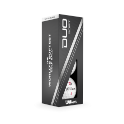 Wilson Staff Duo Soft 2.5 Golf Balls -CLUBS Shop WG2006114 6 Duo Soft 3Ball Sleeve Hero