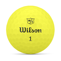Wilson Staff Duo Soft 2.5 Golf Balls -CLUBS Shop WG2006120 3 Duo Soft BallStamp Yellow
