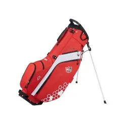 Wilson Staff Golf Feather Lite FL Stand Carry Bags -CLUBS Shop WGB5705RD WS FEATHER RDWHWH