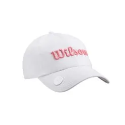 Wilson Staff Ladies Pro Tour Golf Hat -CLUBS Shop WGH70001K 4 WS PRO TOUR HAT WH PK.png.cq5dam.web .1200.1200