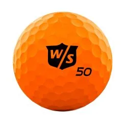 Wilson Staff 50 Elite Golf Balls -CLUBS Shop WGWP17920 2019 50 Elite Orange BallStamp