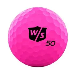Wilson Staff 50 Elite Golf Balls -CLUBS Shop WGWP17930 2019 50 Elite Pink BallStamp