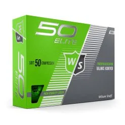 Wilson Staff 50 Elite Golf Balls -CLUBS Shop WGWP17940 2019 50 Elite Green Right Hero