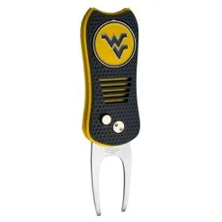 Team Golf Retractable Switchblade Switchfix Divot Tool Ball Marker - NCAA -CLUBS Shop WestVirginia d2805a7e 8680 4142 9eb4 4111c02976c2