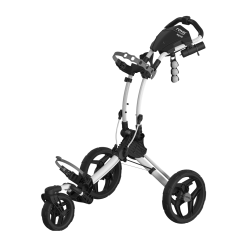 Proactive Clicgear Golf 3-Wheel Rovic Swivel Push Cart Model RV1s -CLUBS Shop White