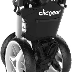 Proactive Clicgear Golf 3-Wheel Push Cart Model 4.0 -CLUBS Shop White 1