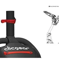 Proactive Clicgear Golf 3-Wheel Push Cart Model 4.0 -CLUBS Shop White 3