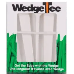 J And M Wedge Tees Golf Tee, Divot Repair & Groove Cleaner Combo -CLUBS Shop White Pack