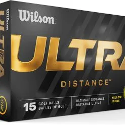 Wilson Ultra Golf Balls - 15 Pack -CLUBS Shop WilsonUltra 2023 Distance Yellow 2