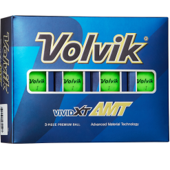 Volvik 2020 Vivid XT AMT Matte Finished Golf Balls -CLUBS Shop XT AMT Green