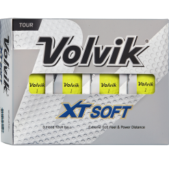 Volvik 2020 XT Soft Tour Golf Balls -CLUBS Shop XT soft Yellow