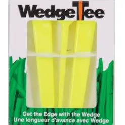 J And M Wedge Tees Golf Tee, Divot Repair & Groove Cleaner Combo -CLUBS Shop Yellow Pack