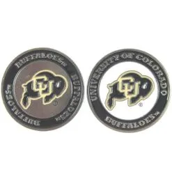 J&M NCAA Double Sided Collegiate Golf Ball Marker Coins -CLUBS Shop colorado efdd9a6f 4e8e 4183 8901 b9d9ec1a4b39