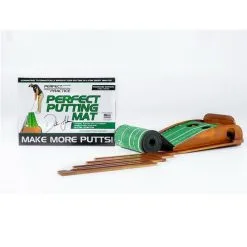CaddiesShack Perfect Putting Mat - Dustin Johnson - Standard Edition
