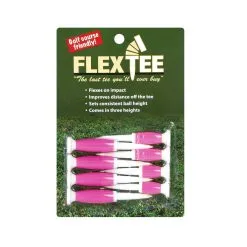 Hireko FlexTee Flexible Golf Tees - 8 Pack - Multi Heights 6 Hireko FlexTee Flexible Golf Tees - 8 Pack - Multi Heights -CLUBS Shop flex tees pink ladies