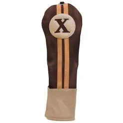 Hireko Sahara Retro Vintage #X Fairway Wood Headcovers -CLUBS Shop fw x hc chocolate mocha