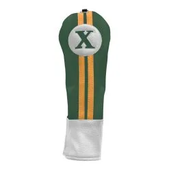 Hireko Sahara Retro Vintage #X Fairway Wood Headcovers -CLUBS Shop green yellow hc fw x