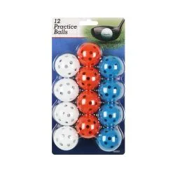 Hireko Intech Golf Practice Balls With Holes (12 Pack) -CLUBS Shop i99020