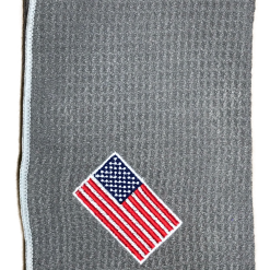 Joseph Elliott USA Embroidered Flag 18" X 18" Micro Fiber Towels -CLUBS Shop je9