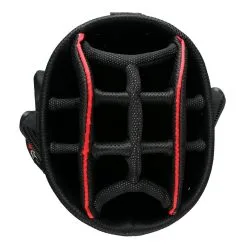 Hireko Powerbilt TPS 5400 Cart Golf Bag -CLUBS Shop pb702014 tps black red top