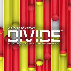 Cleveland Golf Srixon Q-Star Tour Divide Golf Balls - Dozen -CLUBS Shop qstardivide 6