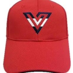 Volvik Hat Golf Structured Logo Hat / Cap -CLUBS Shop red 0