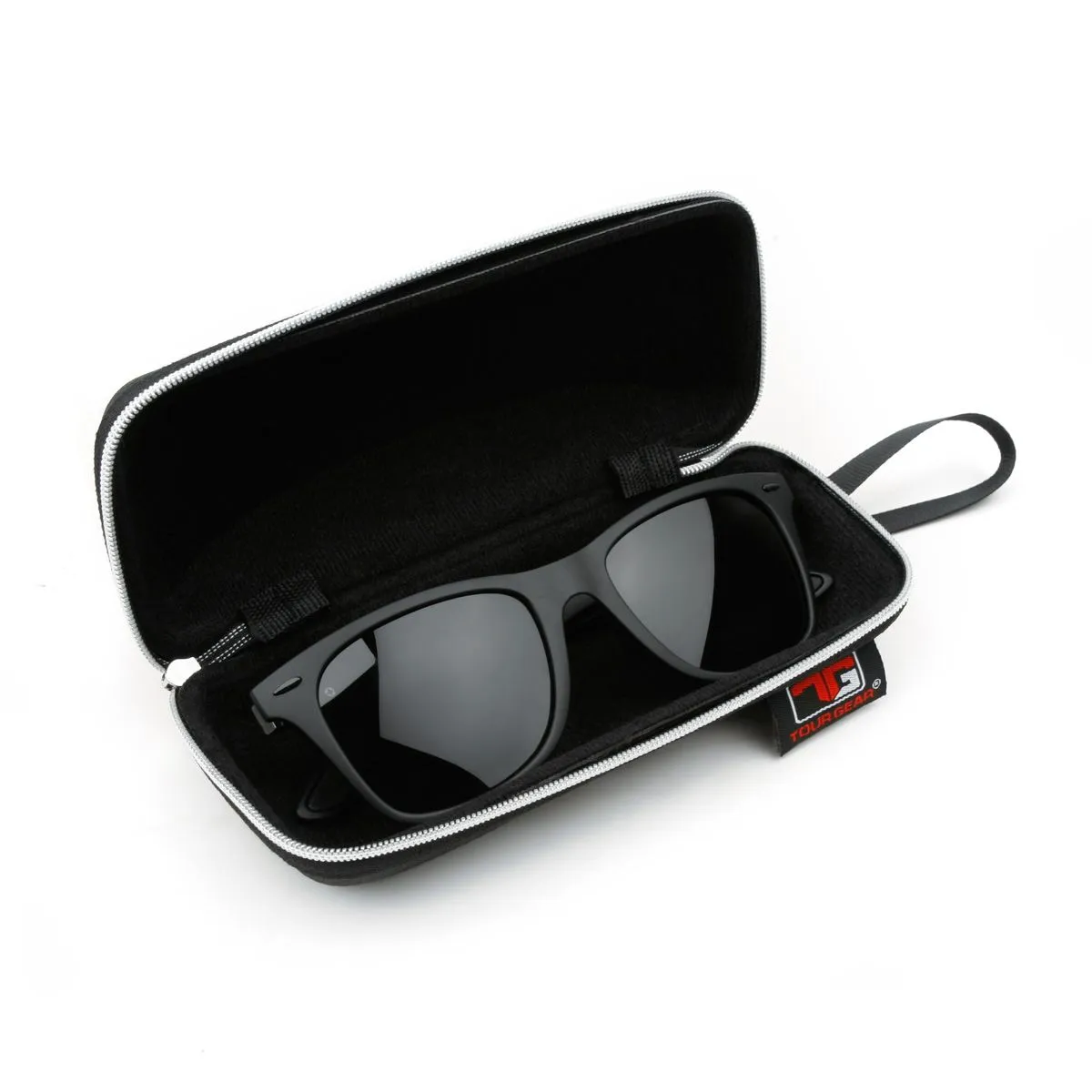Hireko Tour Gear Polarized Sunglasses - Matte Black 5 Hireko Tour Gear Polarized Sunglasses - Matte Black - Image 5